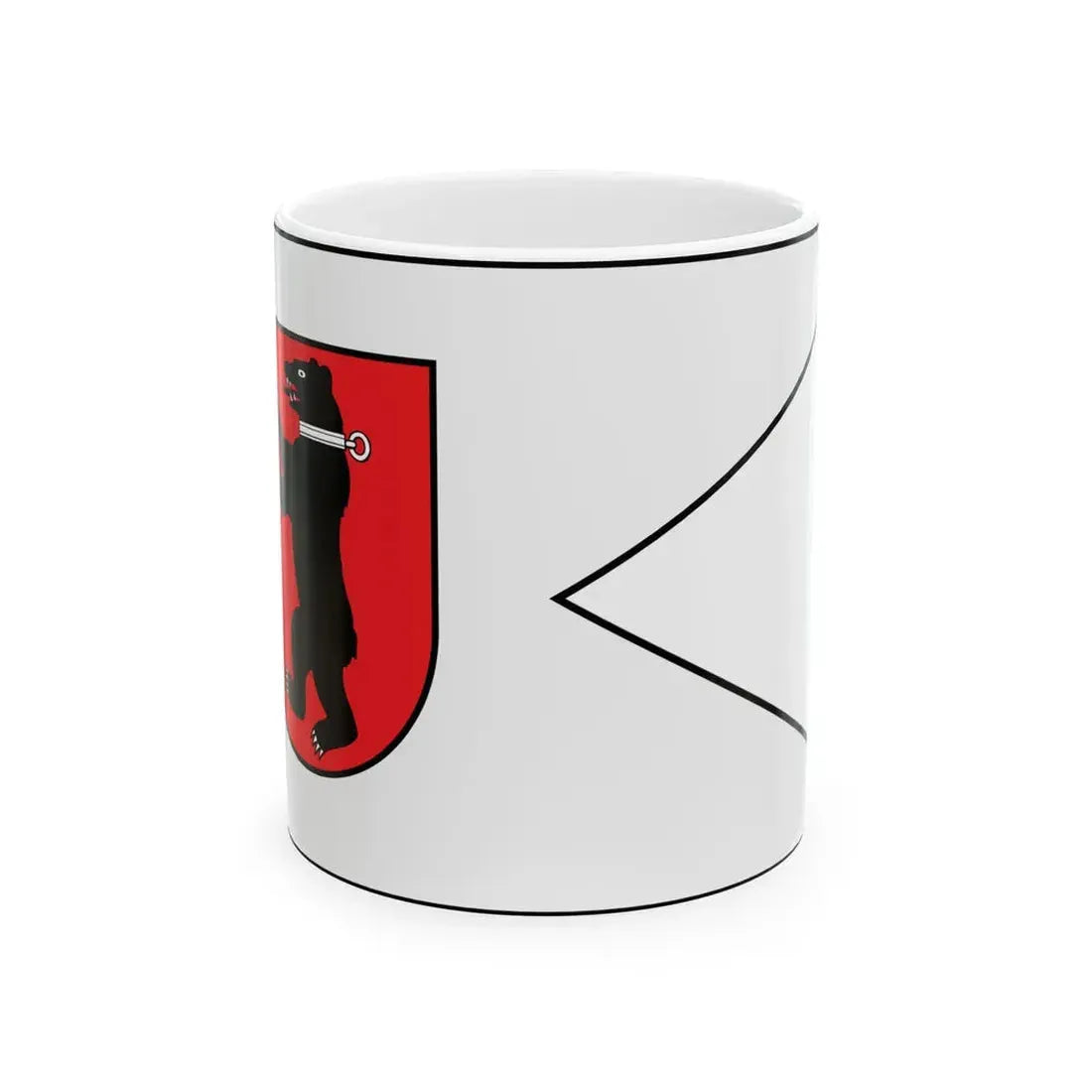 Flag of Samogitia (Lithuania) White Coffee Mug 11oz - Go Mug Yourself