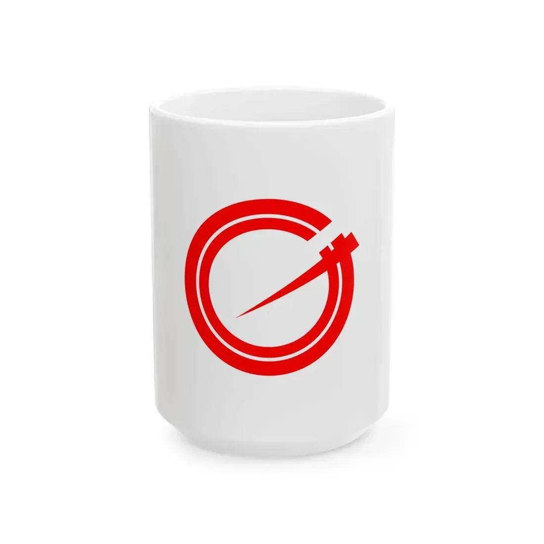 Flag of Samukawa Kanagawa (Japan) White Coffee Mug 15oz - Go Mug Yourself