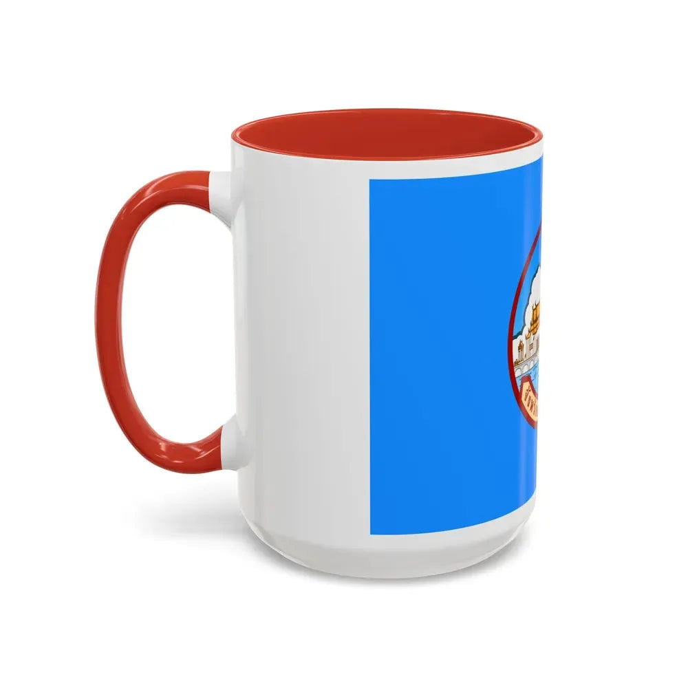 Flag of Samut Prakan Province Thailand - Accent Coffee Mug - Go Mug Yourself