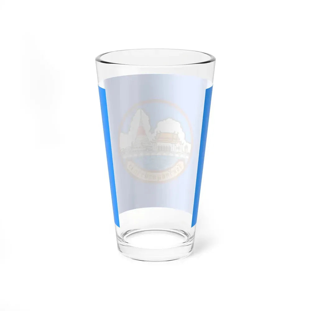 Flag of Samut Prakan Province Thailand - Pint Glass 16oz - Go Mug Yourself