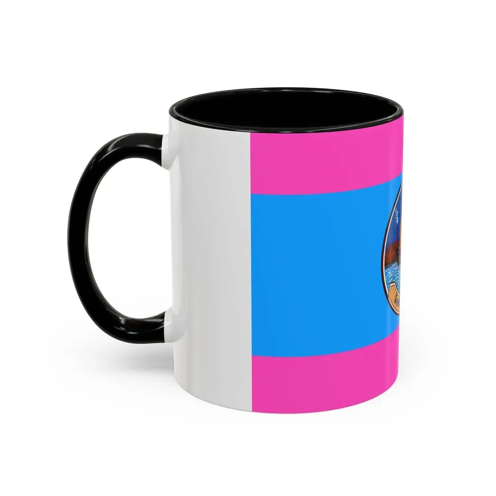 Flag of Samut Sakhon Province Thailand - Accent Coffee Mug - Go Mug Yourself