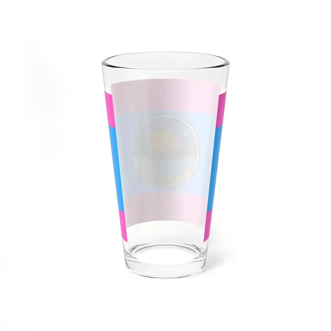 Flag of Samut Sakhon Province Thailand - Pint Glass 16oz - Go Mug Yourself