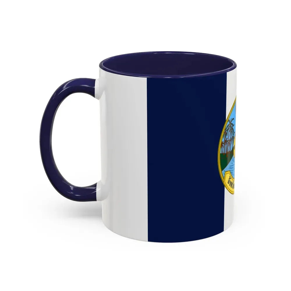 Flag of Samut Songkhram Province Thailand - Accent Coffee Mug - Go Mug Yourself