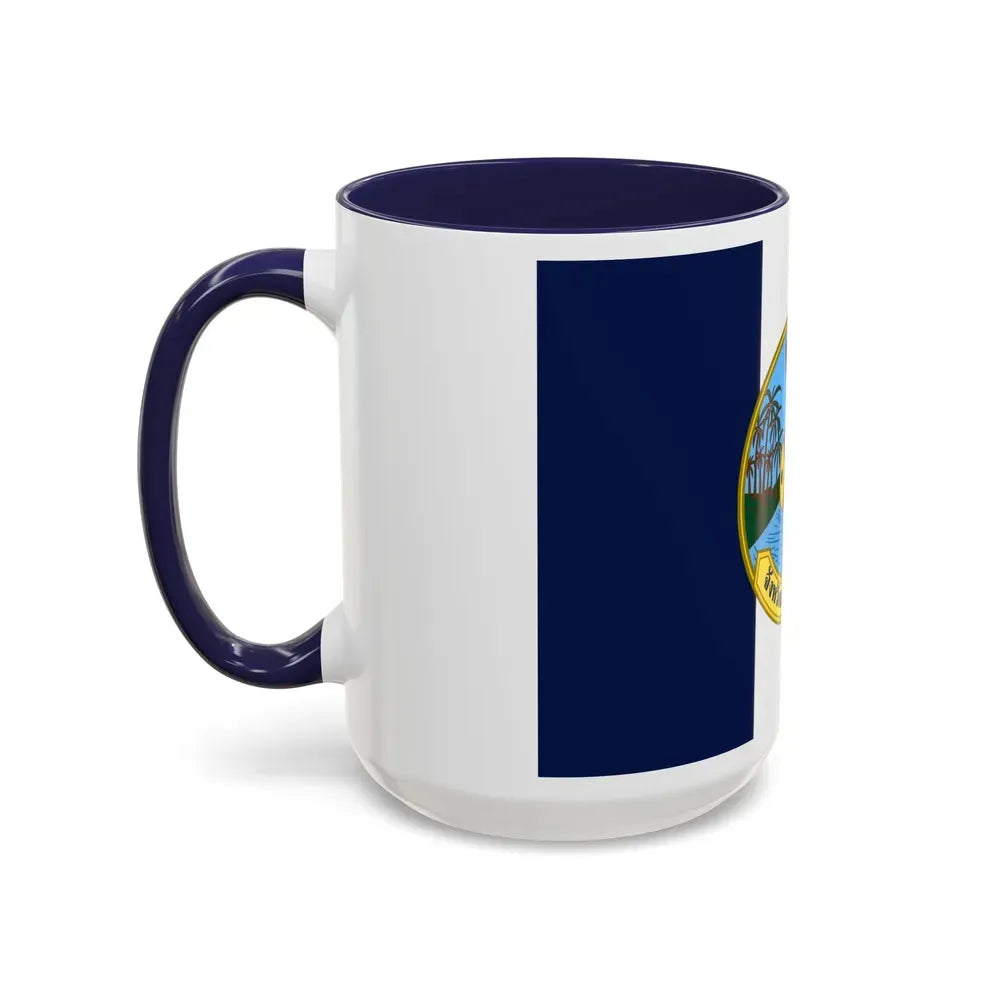 Flag of Samut Songkhram Province Thailand - Accent Coffee Mug - Go Mug Yourself