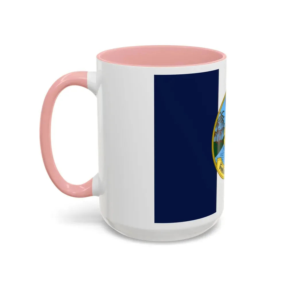 Flag of Samut Songkhram Province Thailand - Accent Coffee Mug - Go Mug Yourself
