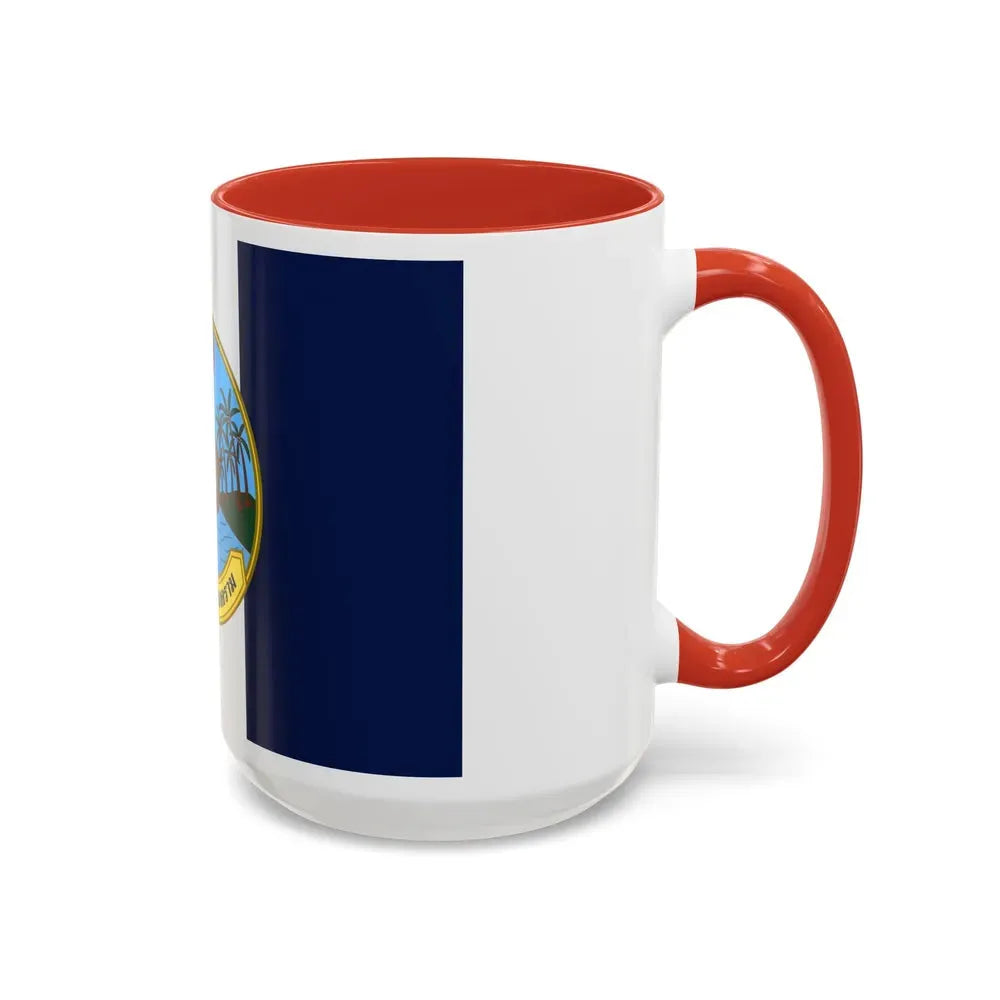 Flag of Samut Songkhram Province Thailand - Accent Coffee Mug - Go Mug Yourself