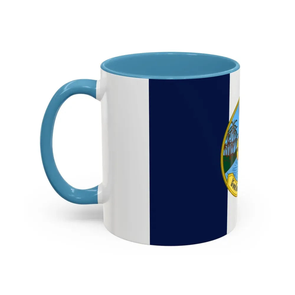 Flag of Samut Songkhram Province Thailand - Accent Coffee Mug - Go Mug Yourself