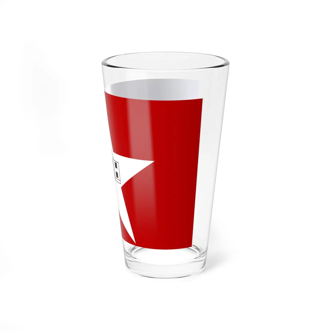 Flag of San Antonio Texas (United States) Pint Glass 16oz - Go Mug Yourself
