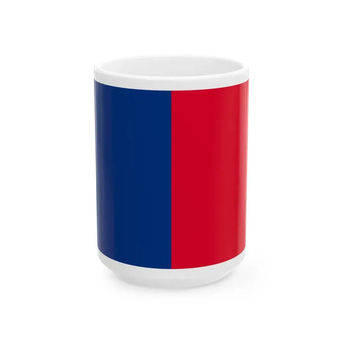 Flag of San Benedetto del Tronto (Italy) White Coffee Mug 15oz - Go Mug Yourself