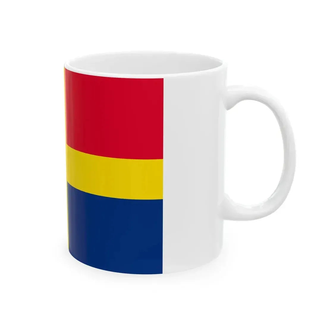 Flag of San Benedetto del Tronto Variant (Italy) White Coffee Mug - Go Mug Yourself
