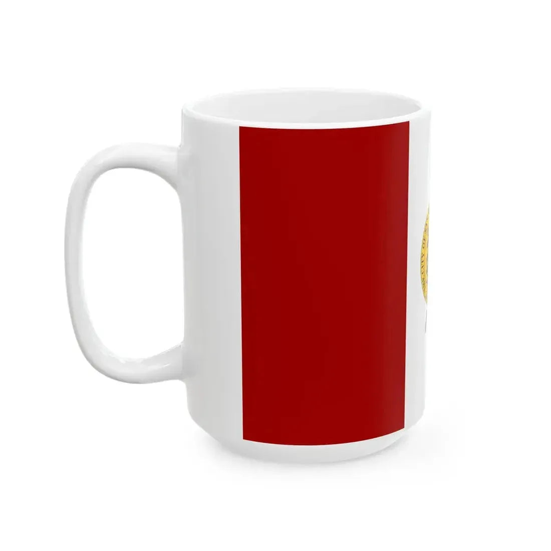 Flag of San Diego California (United States) White Coffee Mug - Go Mug Yourself