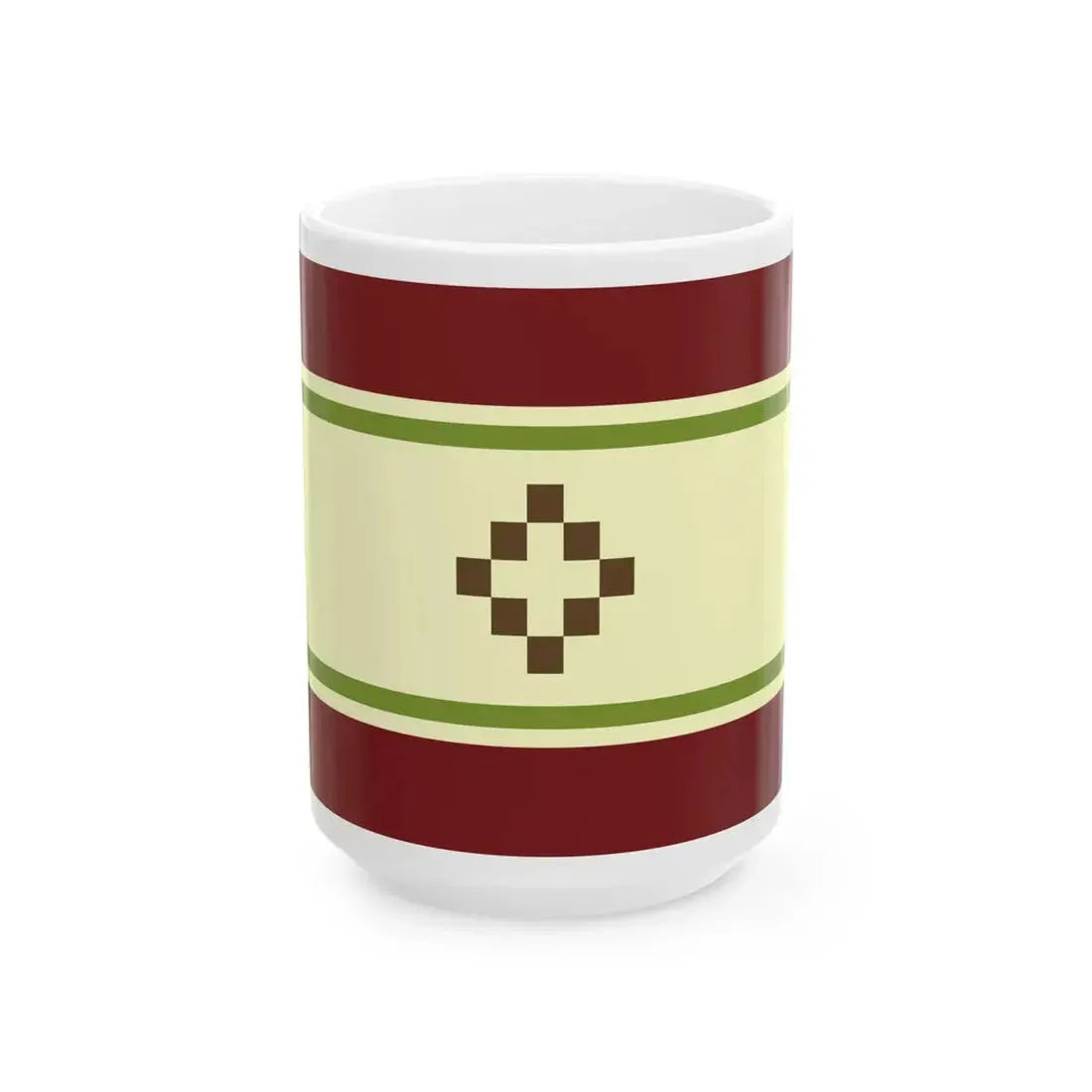 Flag of San Fernando del Valle de Catamarca (Argentina) White Coffee Mug 15oz - Go Mug Yourself