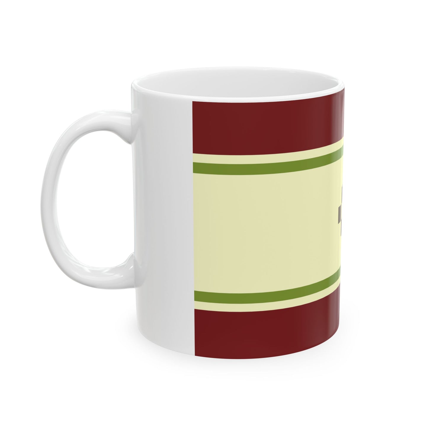 Flag of San Fernando del Valle de Catamarca (Argentina) White Coffee Mug-Go Mug Yourself