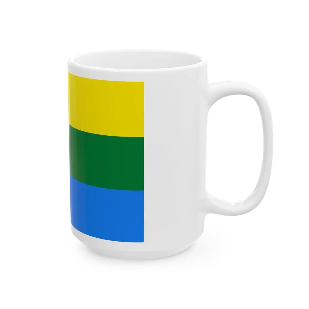 Flag of San Javier Cercado Bolivia (Bolivia) White Coffee Mug - Go Mug Yourself
