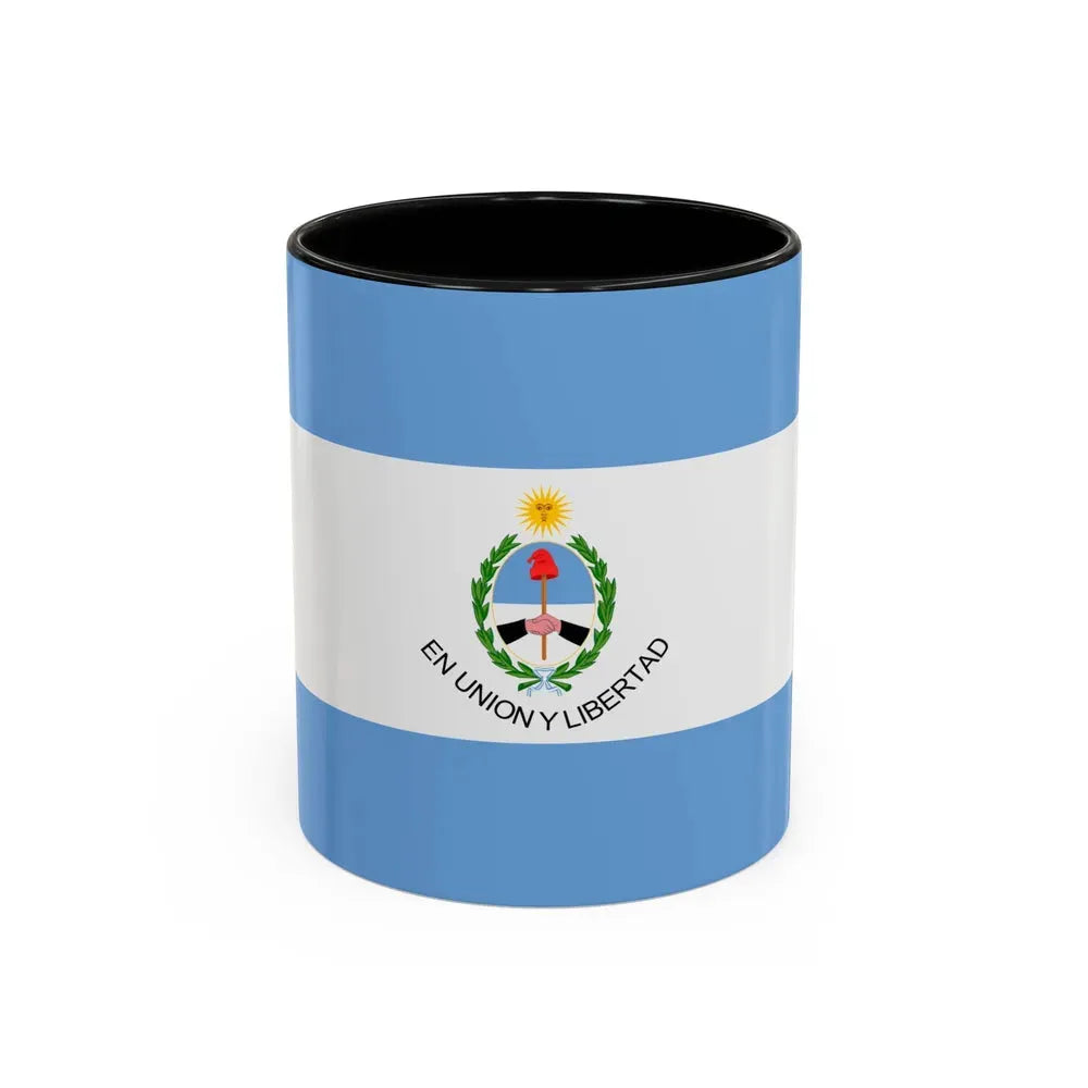 Flag of San Juan Province Argentina - Accent Coffee Mug 11oz Black - Go Mug Yourself