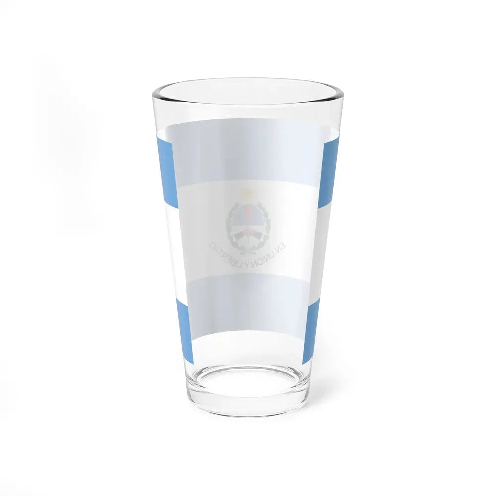 Flag of San Juan Province Argentina - Pint Glass 16oz - Go Mug Yourself
