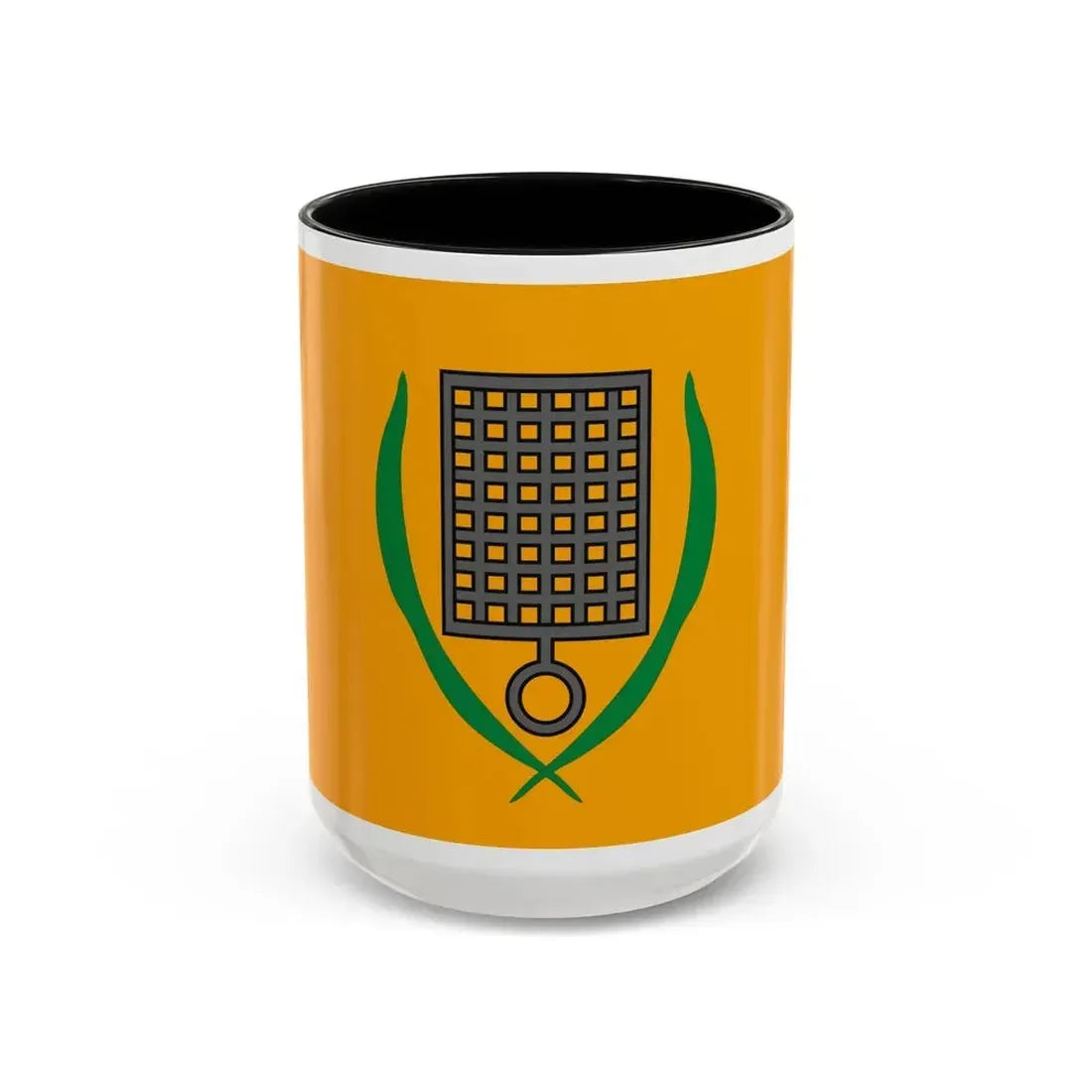 Flag of San Lawrenz Malta - Accent Coffee Mug 15oz Black - Go Mug Yourself