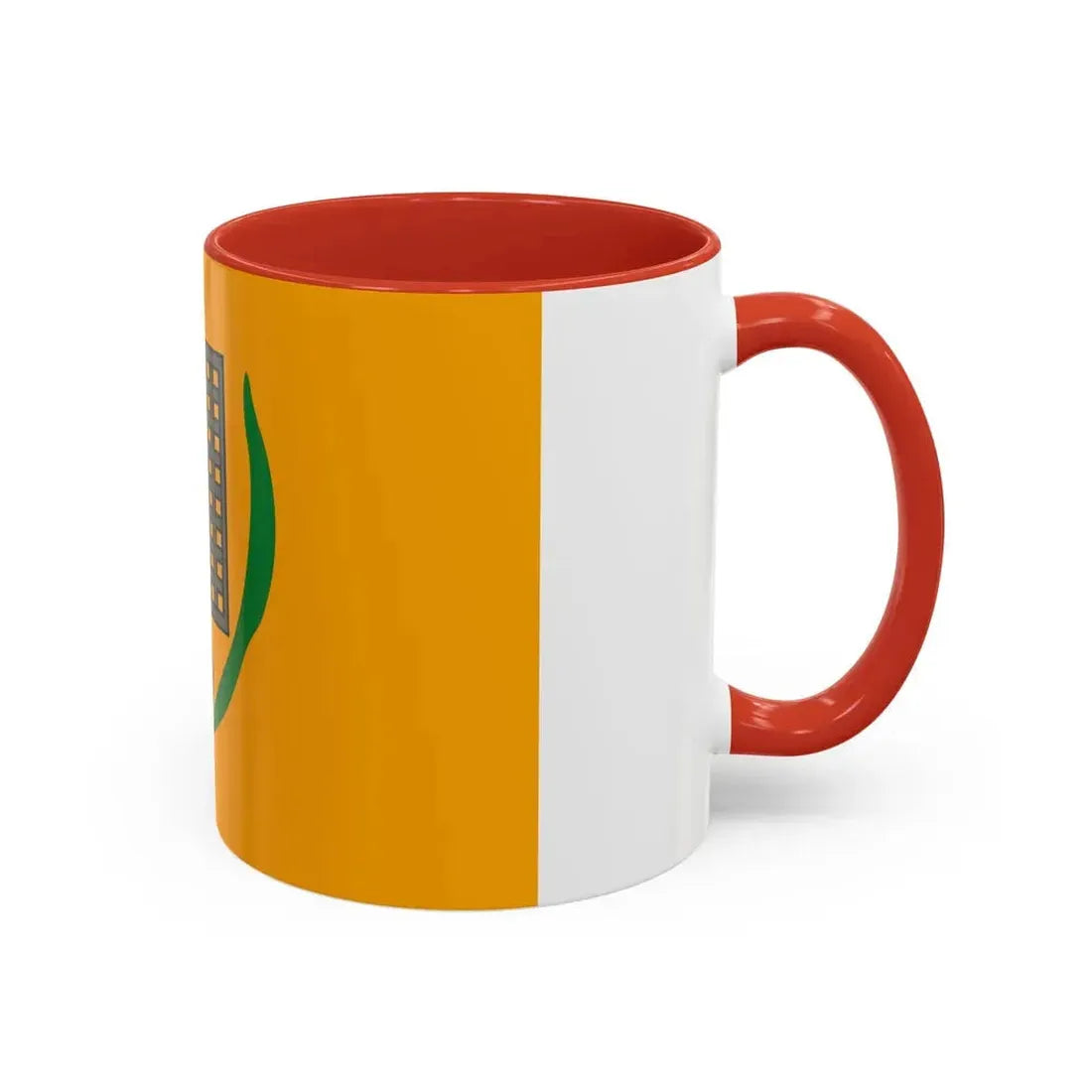 Flag of San Lawrenz Malta - Accent Coffee Mug - Go Mug Yourself