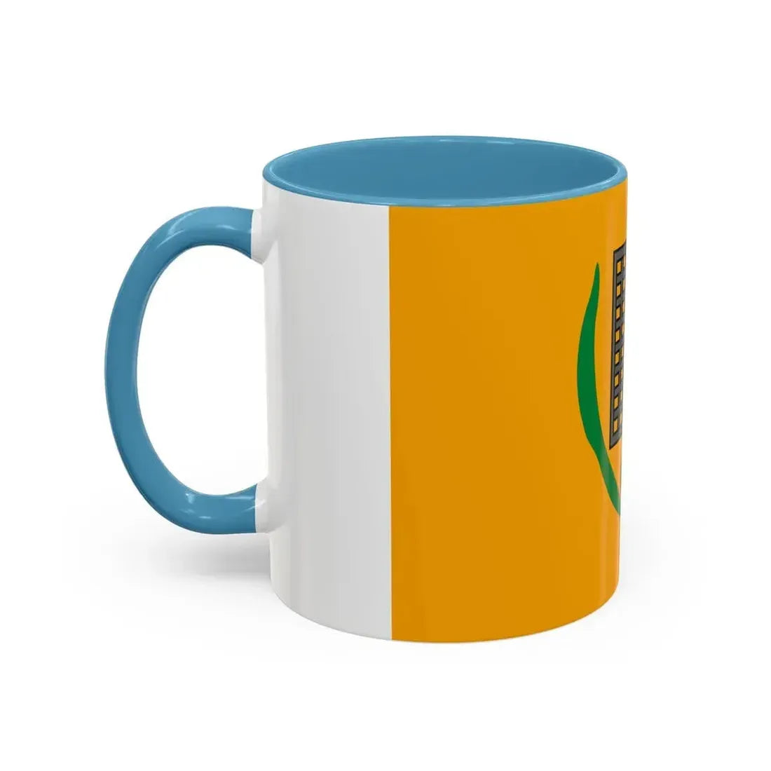 Flag of San Lawrenz Malta - Accent Coffee Mug - Go Mug Yourself