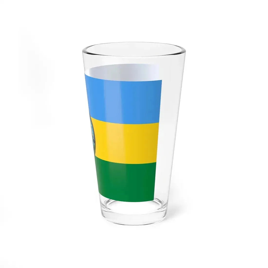 Flag of San Lorenzo Ecuador (Ecuador) Pint Glass 16oz - Go Mug Yourself