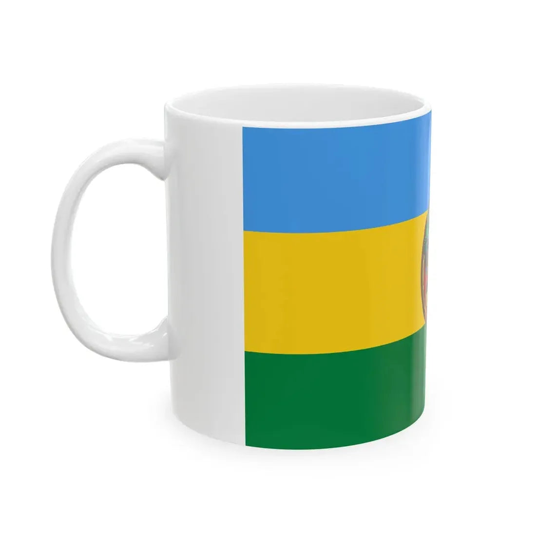 Flag of San Lorenzo Ecuador (Ecuador) White Coffee Mug - Go Mug Yourself