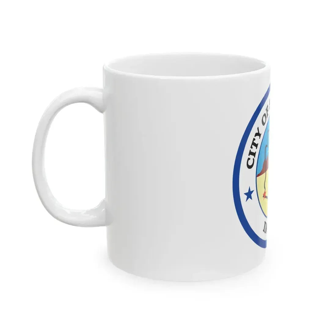 Flag of San Luis Arizona (United States) White Coffee Mug - Go Mug Yourself