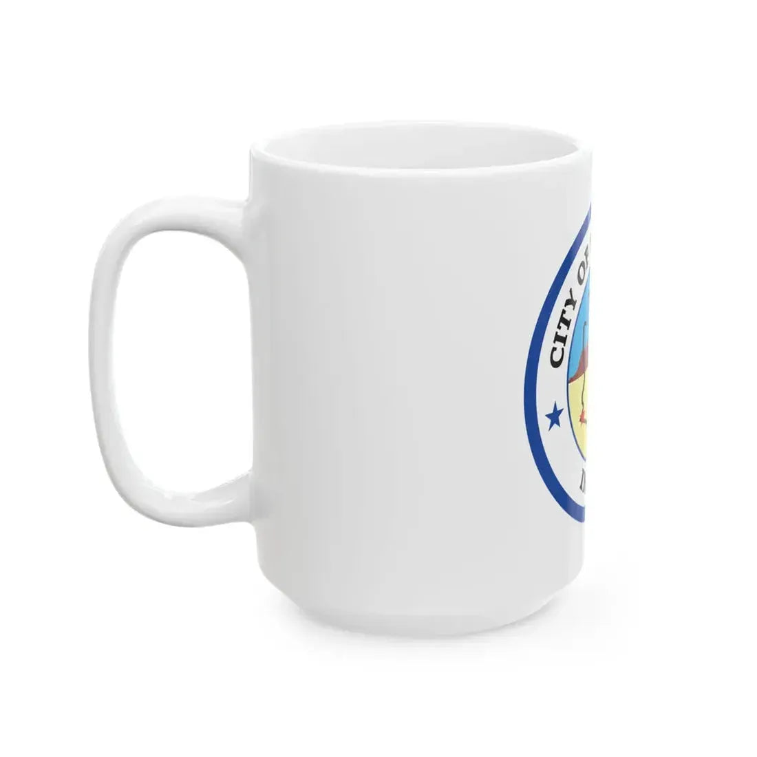 Flag of San Luis Arizona (United States) White Coffee Mug - Go Mug Yourself