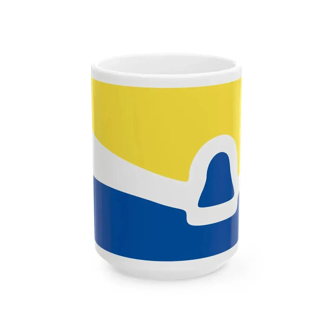 Flag of San Luis Obispo California (United States) White Coffee Mug 15oz - Go Mug Yourself