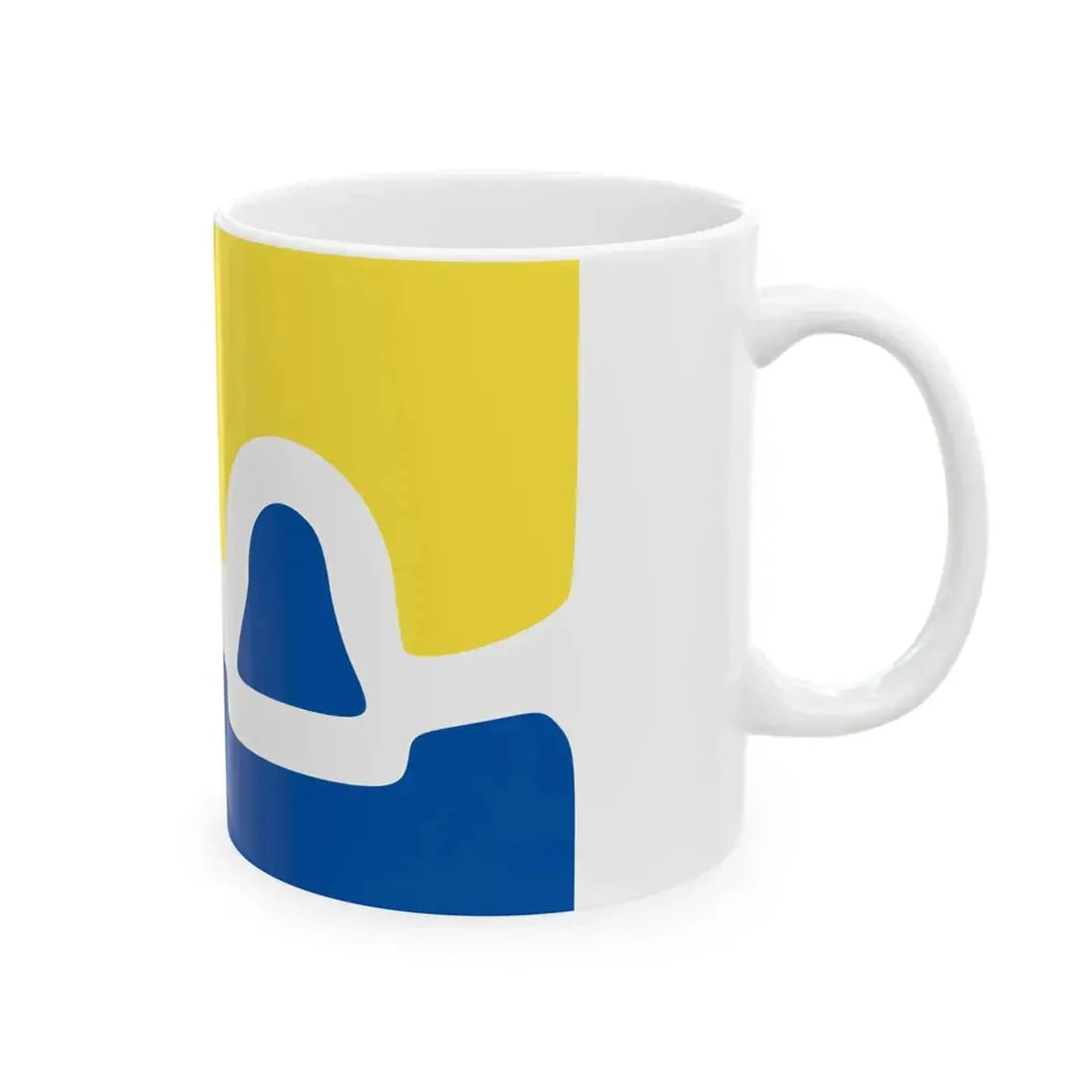Flag of San Luis Obispo California (United States) White Coffee Mug - Go Mug Yourself