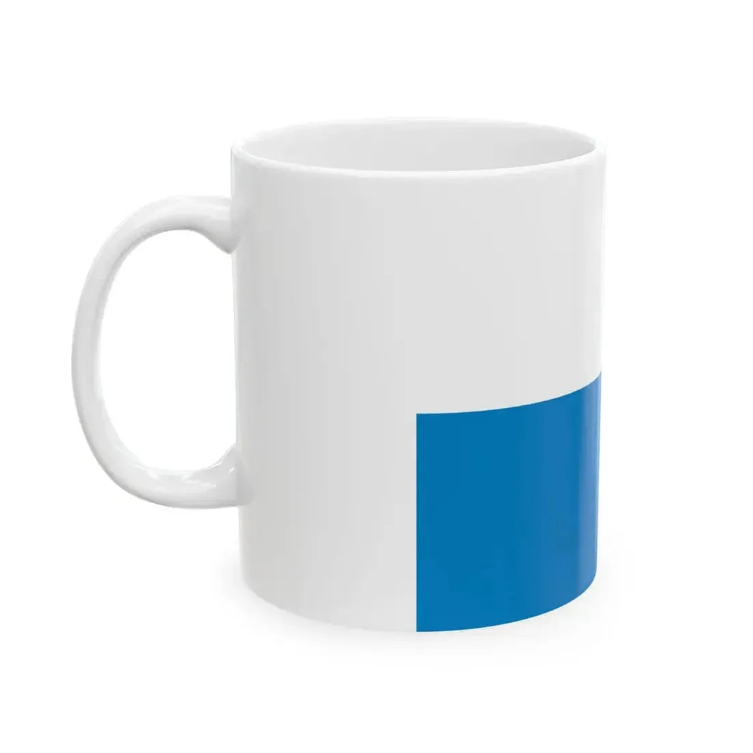 Flag of San Marino pre2011 civil (San Marino) White Coffee Mug - Go Mug Yourself