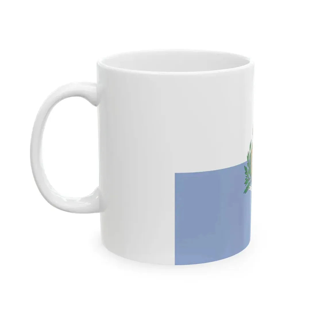 Flag of San Marino WFB 2004 (San Marino) White Coffee Mug - Go Mug Yourself