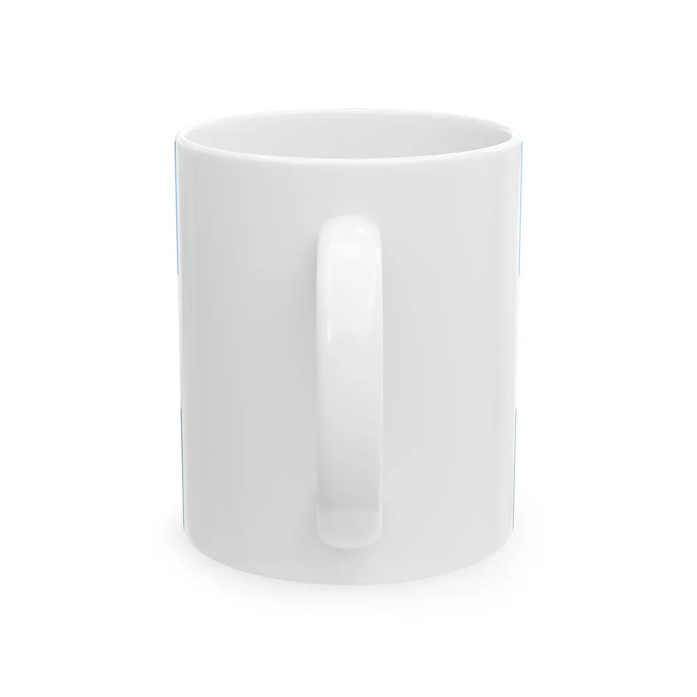 Flag of San Miguel de Velasco Bolivia (Bolivia) White Coffee Mug - Go Mug Yourself