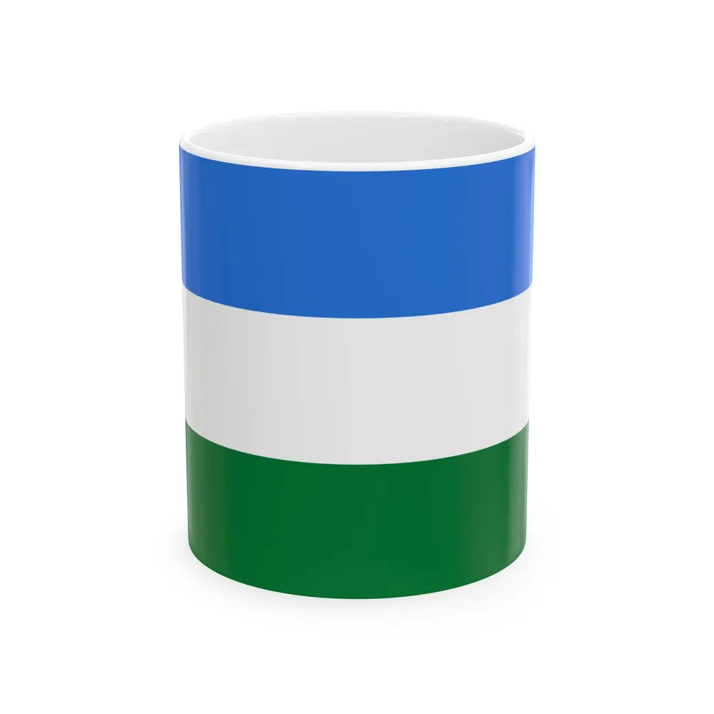 Flag of San Pedro Santistevan Bolivia (Bolivia) White Coffee Mug 11oz - Go Mug Yourself