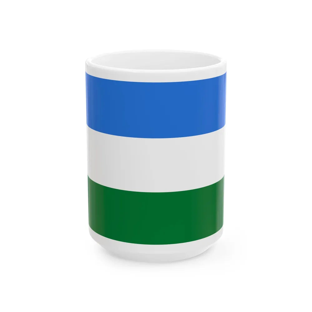 Flag of San Pedro Santistevan Bolivia (Bolivia) White Coffee Mug 15oz - Go Mug Yourself