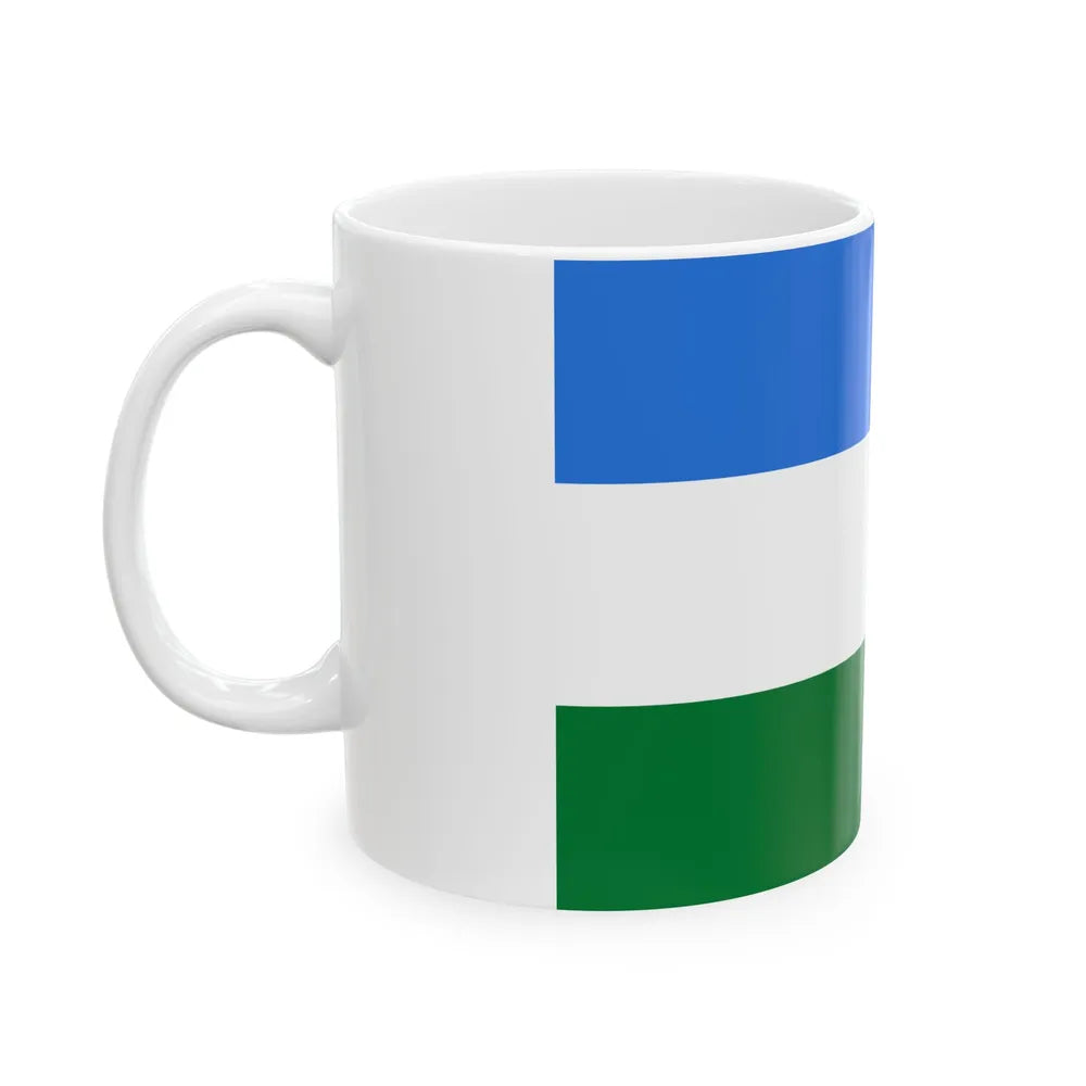 Flag of San Pedro Santistevan Bolivia (Bolivia) White Coffee Mug - Go Mug Yourself