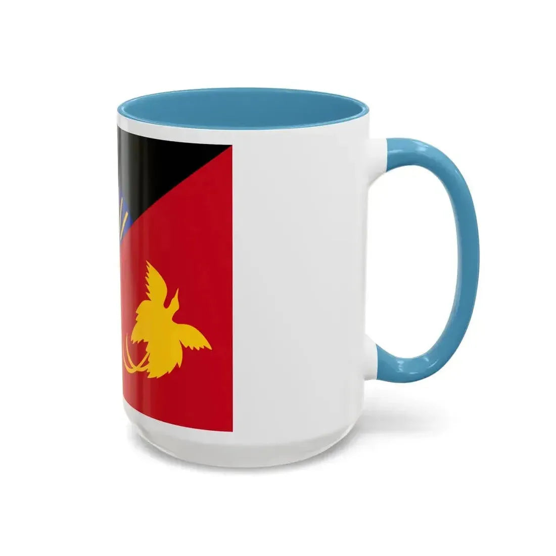 Flag of Sandaun Papa New Guinea - Accent Coffee Mug - Go Mug Yourself