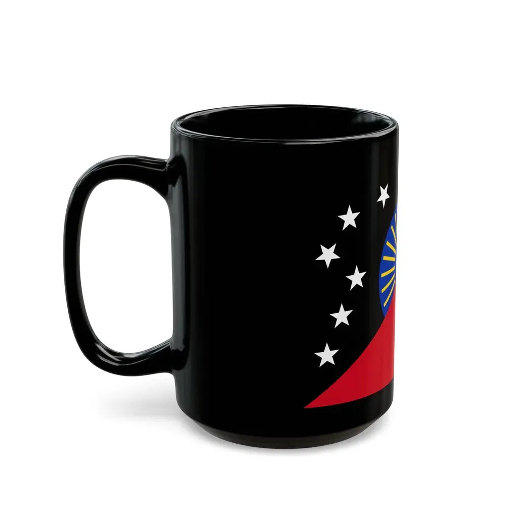 Flag of Sandaun Papa New Guinea - Black Coffee Mug - Go Mug Yourself