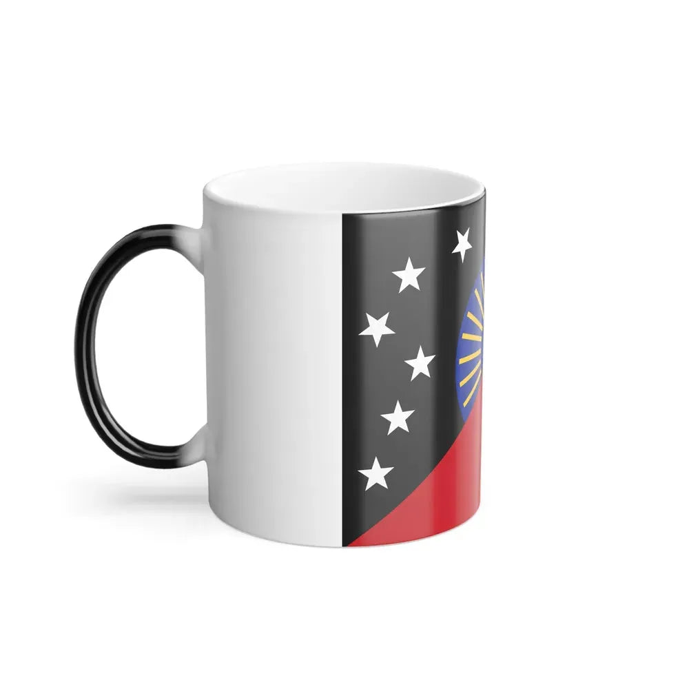 Flag of Sandaun Papa New Guinea - Color Changing Coffee Mug - Go Mug Yourself