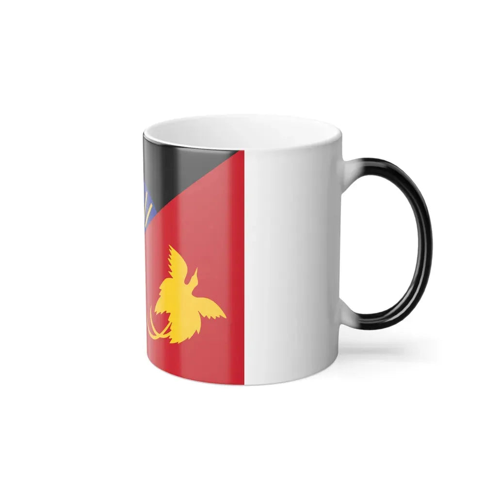 Flag of Sandaun Papa New Guinea - Color Changing Coffee Mug - Go Mug Yourself