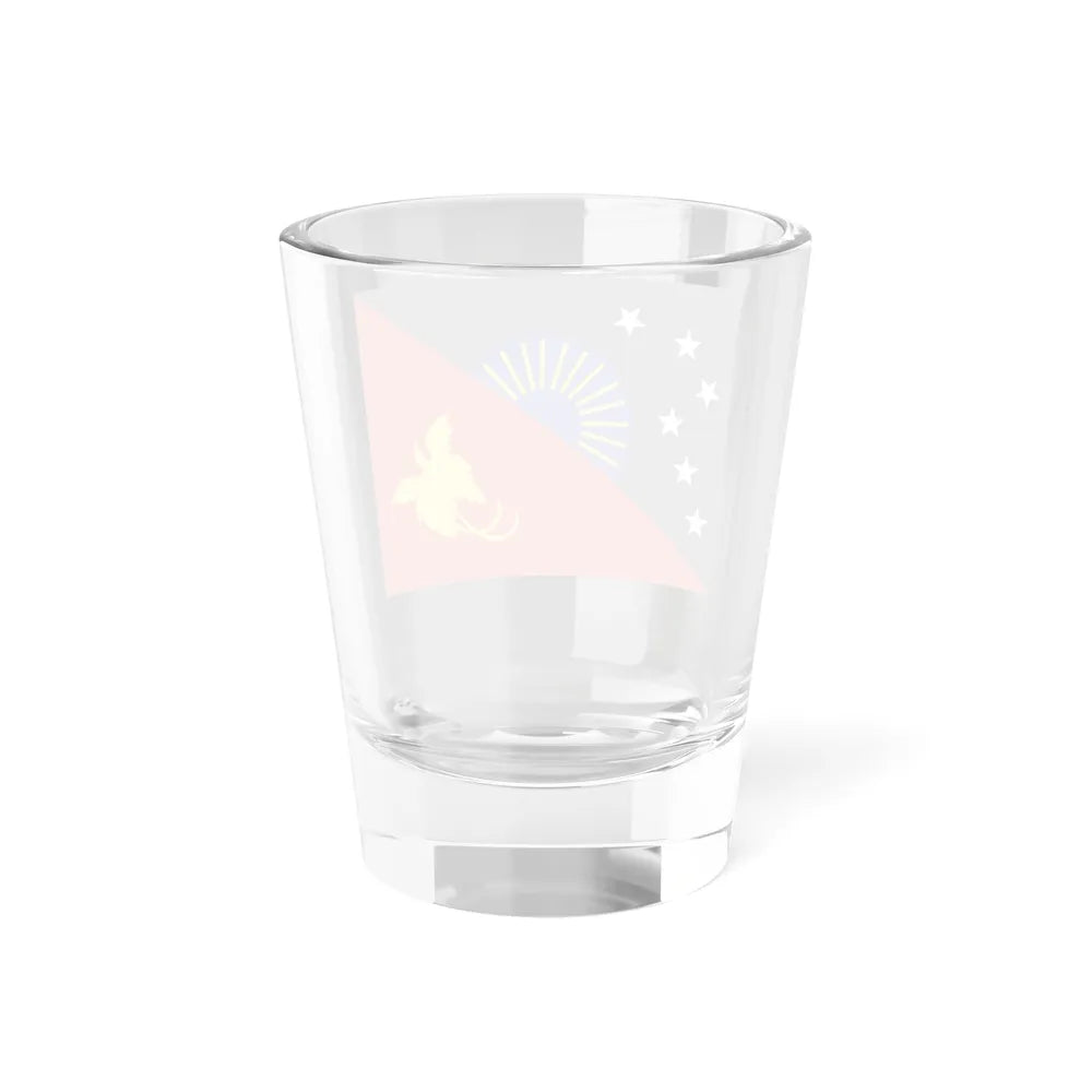 Flag of Sandaun Papa New Guinea - Shot Glass 1.5oz - Go Mug Yourself