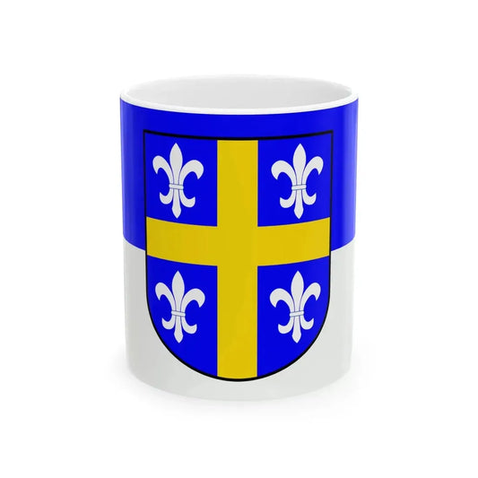 Flag of Sankt Wendel (Germany) White Coffee Mug 11oz - Go Mug Yourself