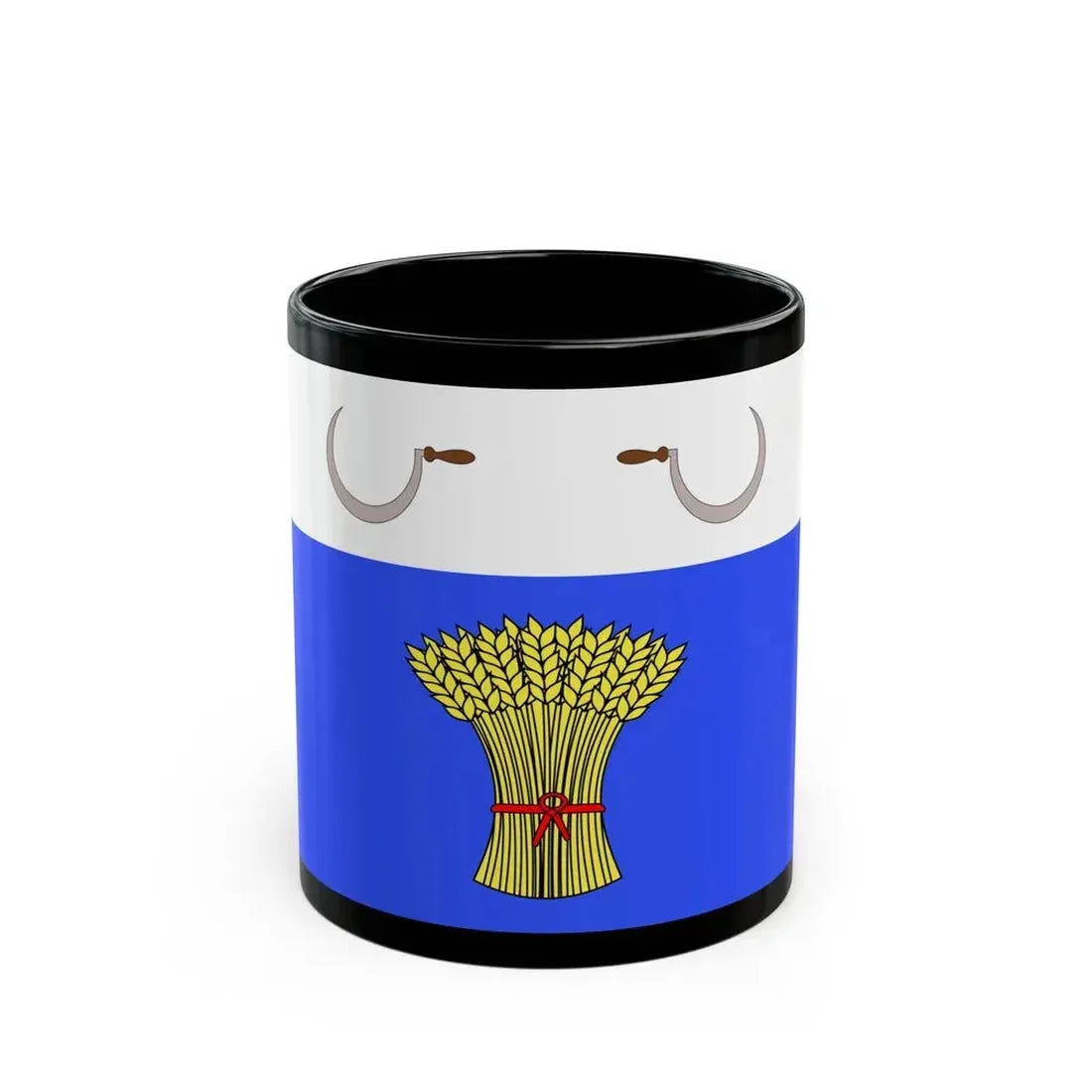 Flag of Sannat Malta - Black Coffee Mug 11oz - Go Mug Yourself