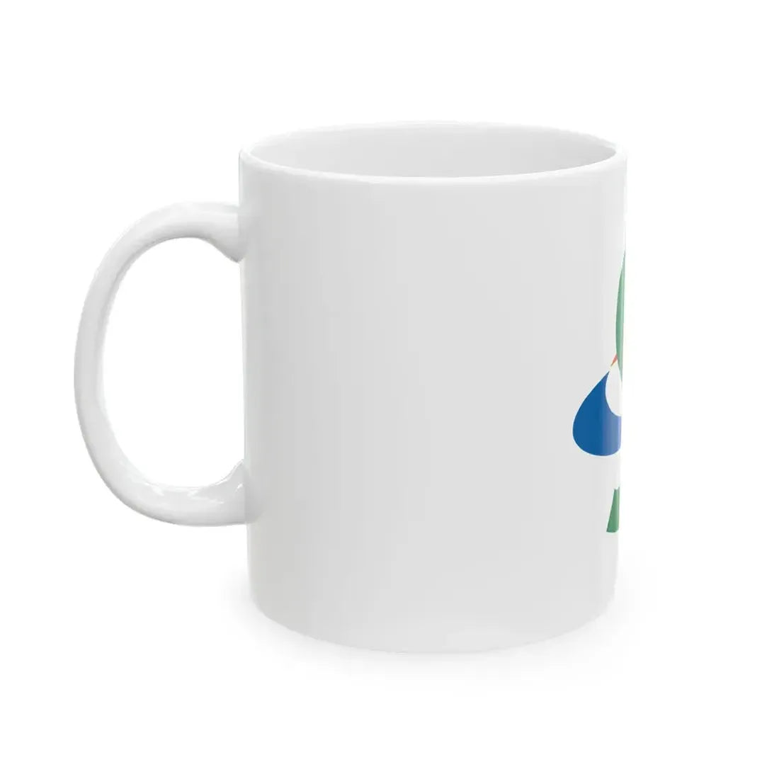 Flag of Sano Tochigi (Japan) White Coffee Mug - Go Mug Yourself
