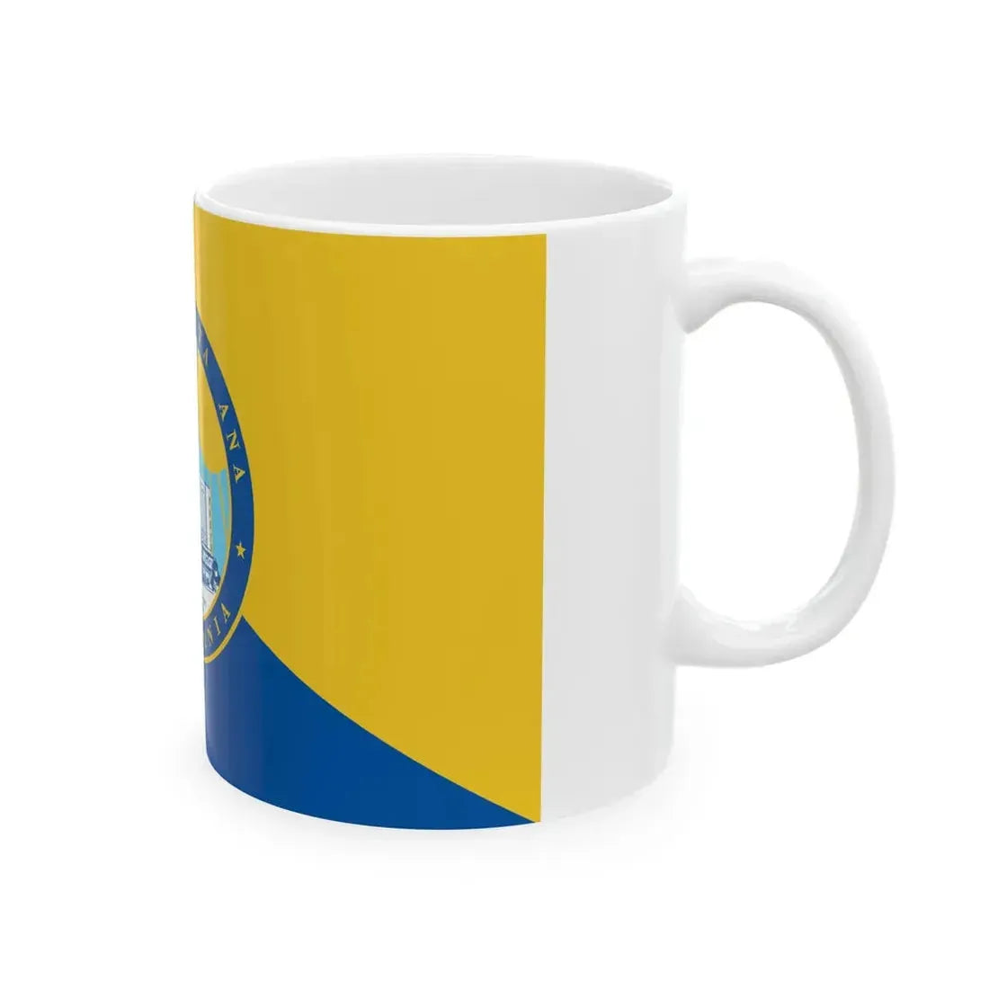Flag of Santa Ana California (United States) White Coffee Mug - Go Mug Yourself