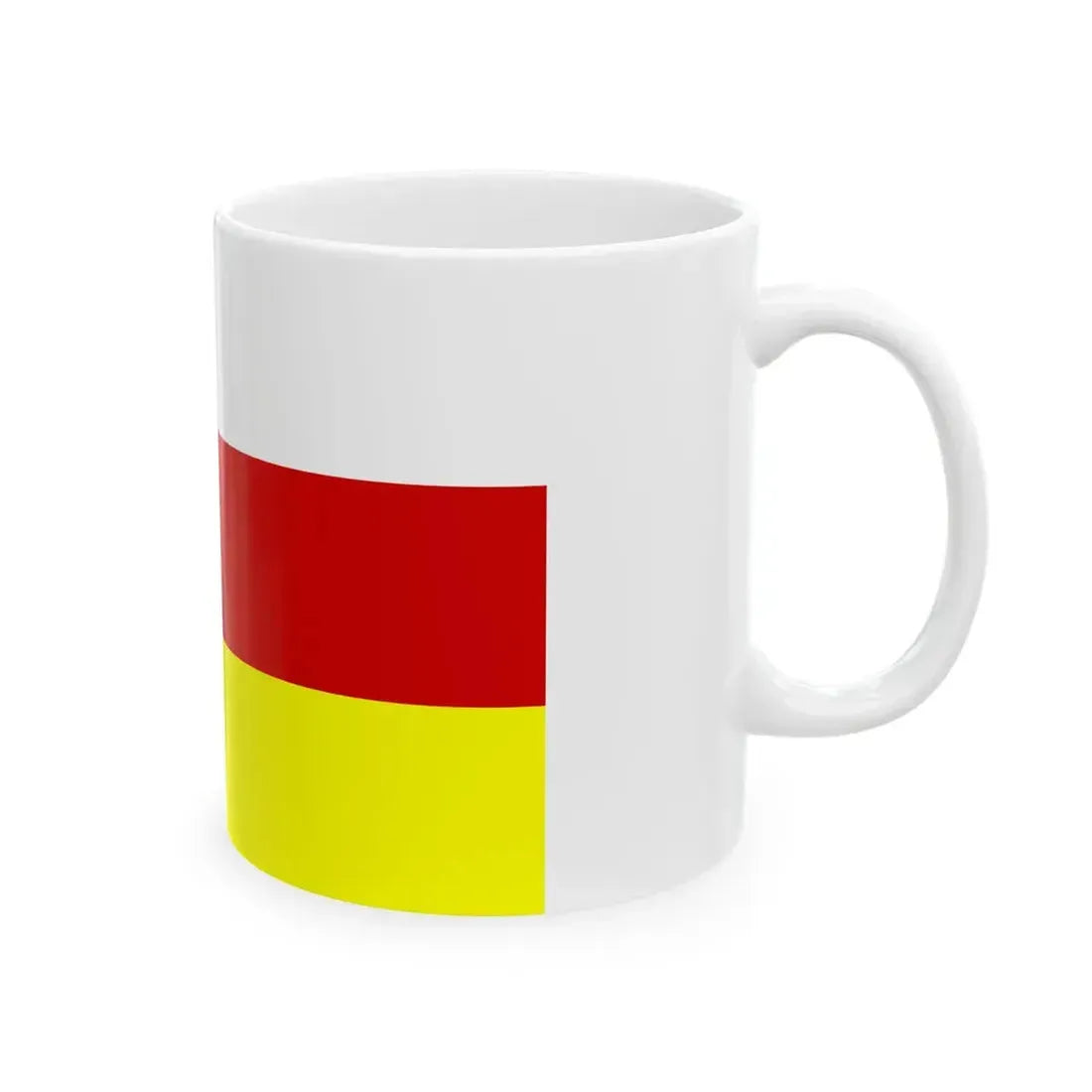 Flag of Santa Barbara California (United States) White Coffee Mug - Go Mug Yourself