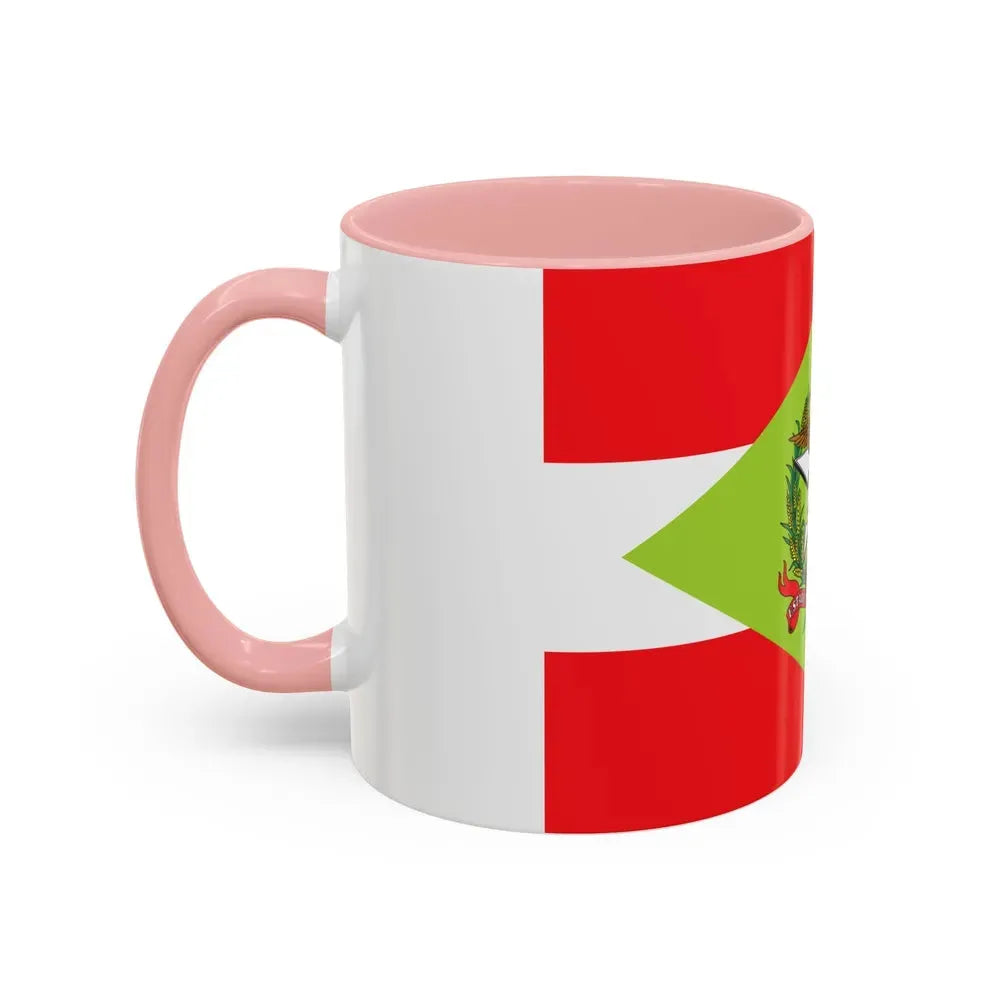 Flag of Santa Catarina Brazil - Accent Coffee Mug - Go Mug Yourself