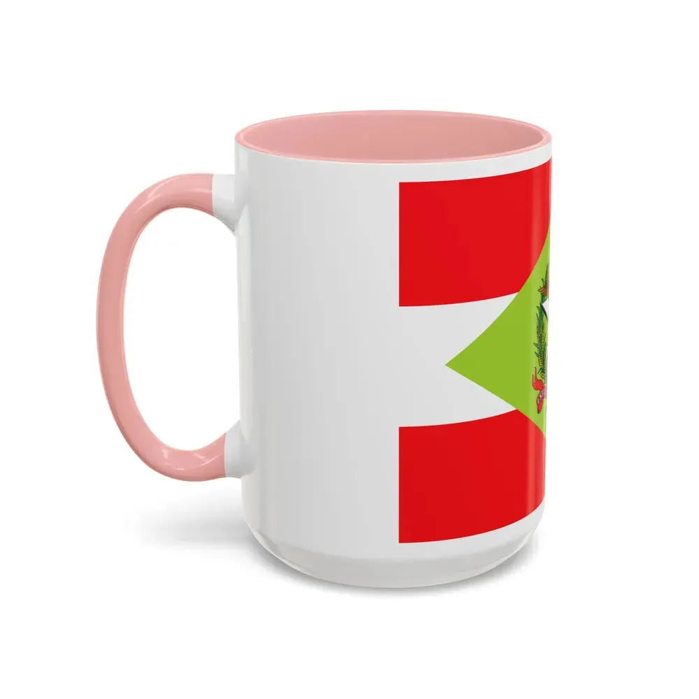 Flag of Santa Catarina Brazil - Accent Coffee Mug - Go Mug Yourself