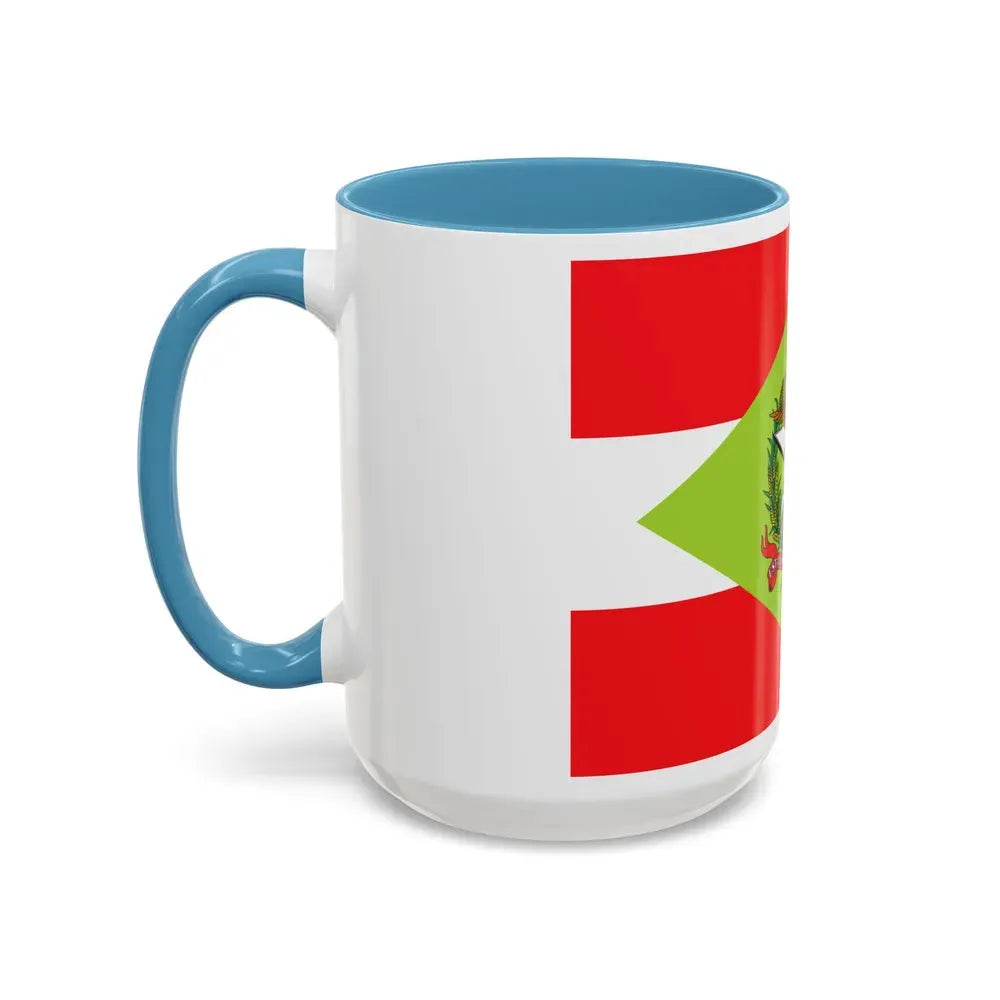 Flag of Santa Catarina Brazil - Accent Coffee Mug - Go Mug Yourself