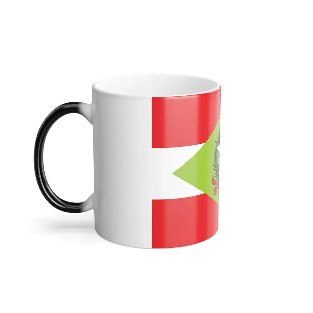 Flag of Santa Catarina Brazil - Color Changing Coffee Mug - Go Mug Yourself