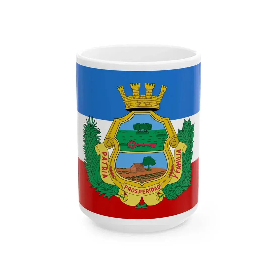 Flag of Santa Clara (Cuba) White Coffee Mug 15oz - Go Mug Yourself
